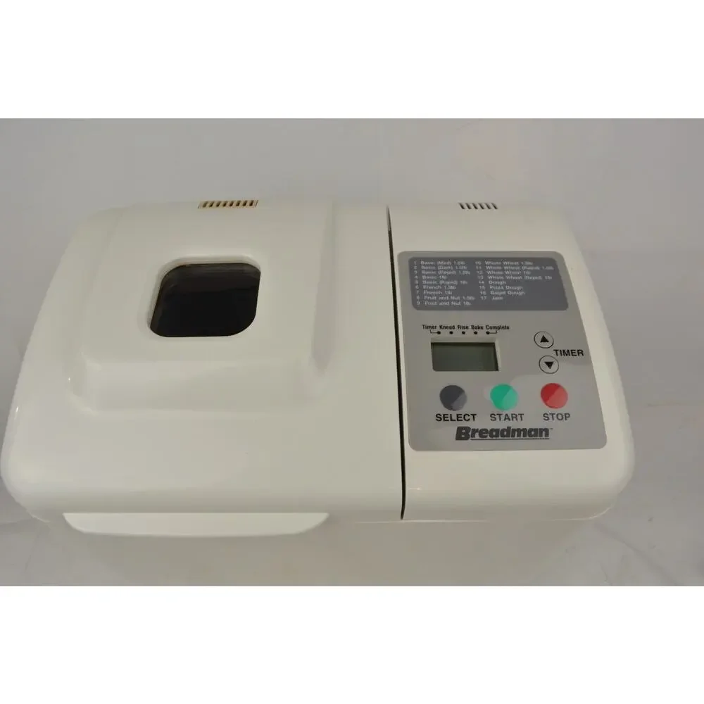 Breadman TR510 Bread Maker Machine Automatic Dough Maker Pan Paddle